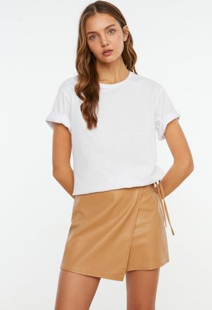 Trendyol Vrouwen Ronde hals Standaard mouw Basis T-shirt