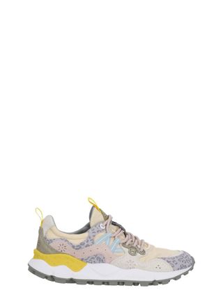 Flower Mountain Multicolor Yamano 3 Suede Sneakers