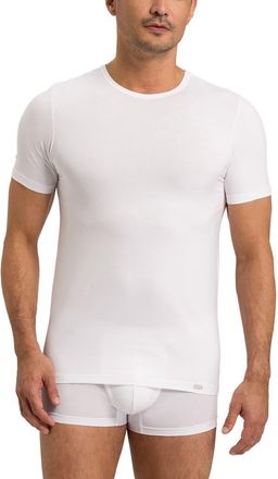 Hanro Cotton Essentials 2-Pack Crew Neck Cotton T-Shirts in White at Nordstrom, Size Xx-Large