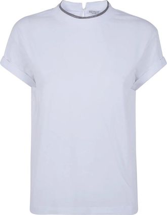Brunello Cucinelli Donna, Top, Bianco, L, new