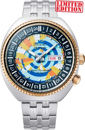 Orient Revival World Map Mens Watch
