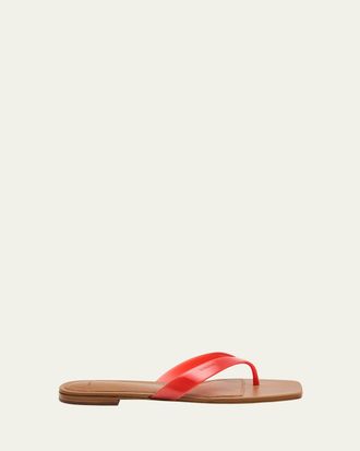 Vince San Juan Jelly Flat Thong Sandals