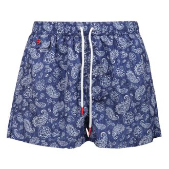 Kiton Beachwear, male, Multicolor, Size: 2XL Swim Shorts