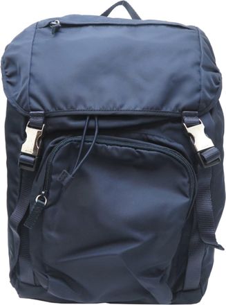Prada Navy Nylon Backpack (Pre-Owned)