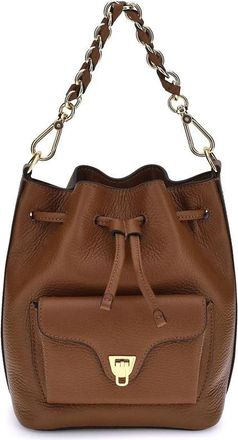 Coccinelle Beat Generation Bucket Bag - Dames - Schoudertassen - Bruin - ONE Size - Leer - Tassen