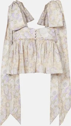Chlo&eacute; Chlo&eacute; Top de algod&oacute;n floral