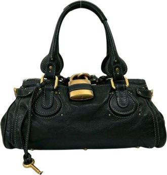 Chlo&eacute; Pre-owned Handbags, female, Black, Size: ONE SIZE Pre-owned Handbag
