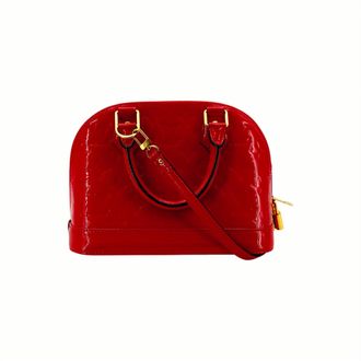 Louis Vuitton Louis Vuitton handtas Alma BB van lakleer
