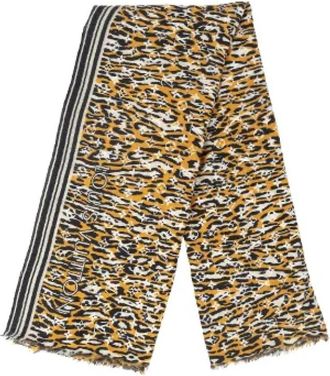 Louis Vuitton Pre-owned Wool scarves - Dames - Vintage Accessoires - Veelkleurig - ONE Size - Wol - Vintage