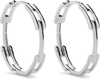 Monica Vinader Orecchini a cerchio - Argento