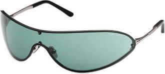 Tom Ford Brady-02 Zonnebril - Dames - Zonnebrillen - Groen - ONE Size - Accessoires