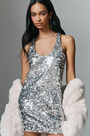 Walter Baker Dreamer Sequin Mini Dress