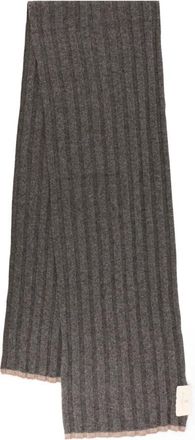 Brunello Cucinelli Accessoires, Heren, Bruin, ONE Size, Winter Scarves