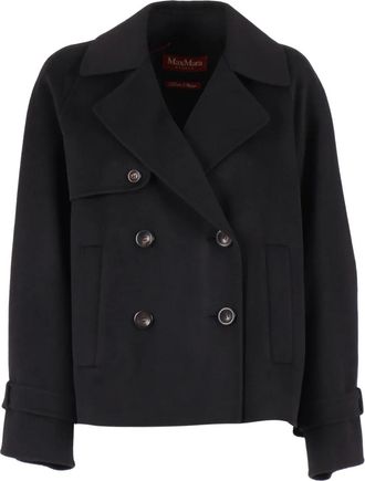 Max Mara Giacca doppiopetto Nupar - Nero