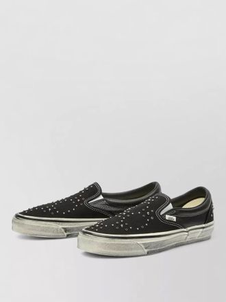Vans man lx 98 studded round toe slip on