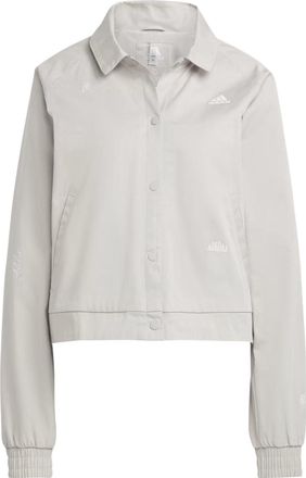 adidas (WMNS) adidas Track Top with Healing Crystals Inspired Graphics Grey IC5713