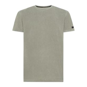 Roberto Ricci Design T-Shirts, male, Beige, XL, Polo Shirt Techno Wash Piquè