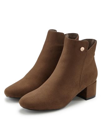 Lascana Stiefelette LASCANA, Damen, Gr. 40, braun, Obermaterial: 100% Textilmaterial. Decksohle: 100% Textilmaterial. Futter: 100% Textilmaterial. Laufsohle: 