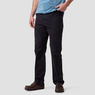 Backcountry Rambler Stretch Canvas 5-Pocket Pant - Mens in Black at Nordstrom, Size 32