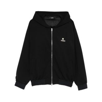 Amiri Hoodies & sweatvesten, Heren, Zwart, S, Katoen, MA Windbreaker