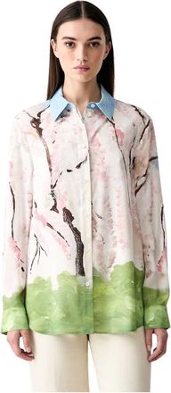 Stine Goya T091-2263 Shirt - Dames - Overhemden - Veelkleurig - M - Overhemden