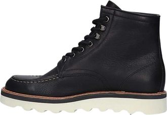 Fracap Lace-up Boots - Heren - Veterlaarzen - Zwart - 38 EU - Schoenen