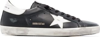 Golden Goose Black Superstar Sneakers