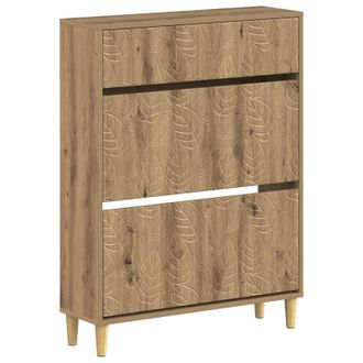 vidaXL Armario Zapatero Delft 78 X 24 X 103 Cm Madera De Ingenier&iacute;a Vidaxl