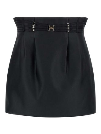 Elisabetta Franchi Mini Strap Skirt