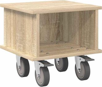 vidaXL Soporte De Tv 37 X 35 X 35 Cm Roble Sonoma Madera De Ingenier&iacute;a Vidaxl