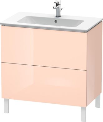 Duravit Duravit L-cube Vanity Unit Vertical, Anchura 820mm, Profundidad 481mm, 2 Extra&iacute;bles, Adecuado Para M&iacute; Por Starck Art&iacute;culo 233683, Color: Perla De Alba