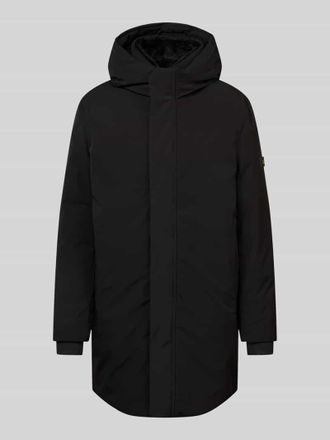 Cinque Mantel mit Kapuze Modell Dawson in Black, Größe XXXL