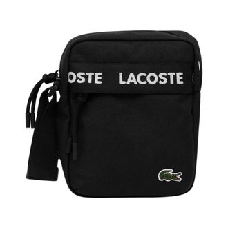 Lacoste Tassen, unisex, Zwart, ONE Size, Polyester, Neocroc Schoudertas