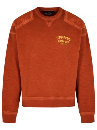 Dsquared2 Cypro Earthenware Cotton Sweatshirt