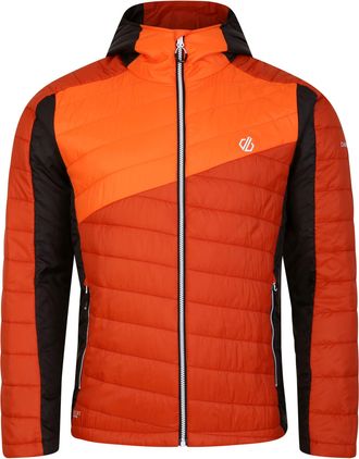 Dare 2B Dare 2B Heren Touring gewatteerd jack (Rooibosthee/Puffins sinaasappel)