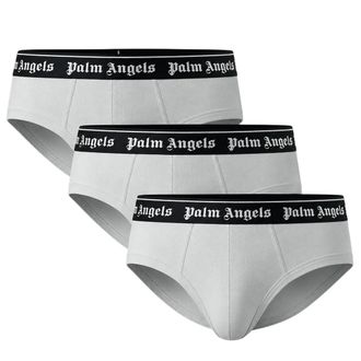 Palm Angels Logo Boxershorts in Wit