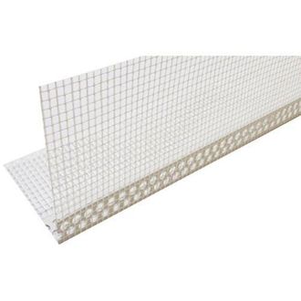 Made in Italy Paraspigolo In Pvc H2,5mt C/rete 8x12cm