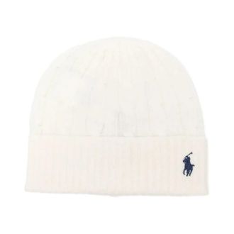 Ralph Lauren Witte hoeden - Dames - Hoeden - Wit - ONE Size - Wol - Accessoires