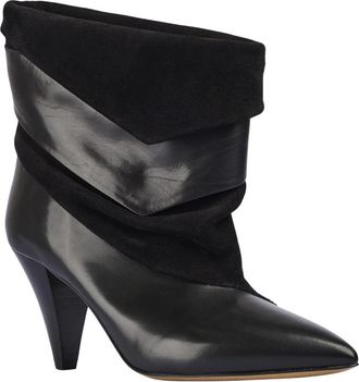 Isabel Marant Lyone Boots - Dames - Laarzen met Hak - Zwart - 38 EU - Schoenen