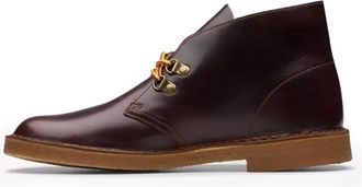 Clarks Bordeauxleren Wandelschoen - Dames - Veterlaarzen - Rood - 45 EU - Leer - Schoenen