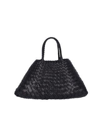 Dragon Diffusion Santa Croce Small Tote Bag - Black