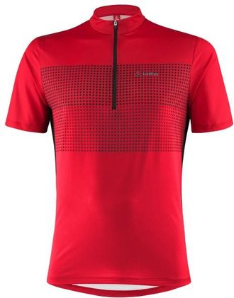 LOEFFLER Bike Shirt Half-Zip Sparta Velotrikot f&uuml;r Herren | rot