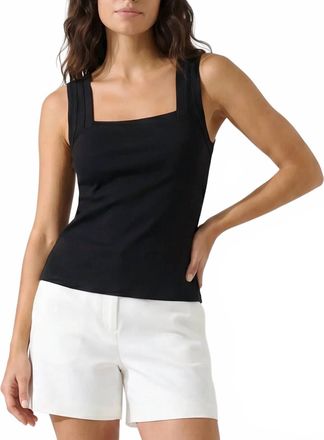 Fifteen Twenty Mindy Tank Top In Black