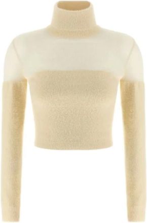 Elisabetta Franchi Mujer, Jerseys, Beige, Talla: M