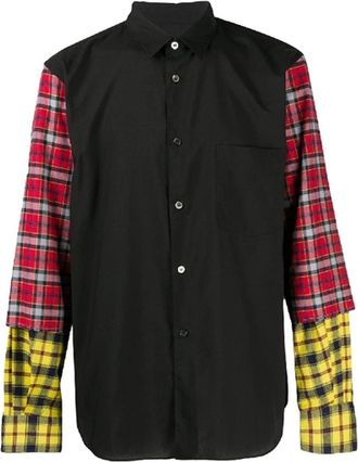 Comme Des Garçons Comme Des Garcons Comme Des Garçons Checked Sleeve Shirt