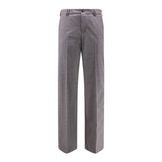 Pantaloni Torino Heren, Broeken, Grijs, Maat: L Wol