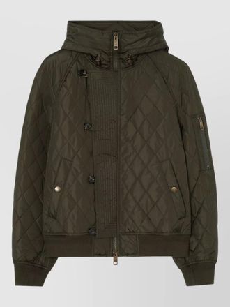 Burberry quilted hooded puffer jacket