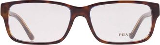 Prada Demo Rectangular Mens Eyeglasses PR 16MV ZXH1O1 57
