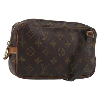 Louis Vuitton Pre-owned Monogram Shoulder Bag - unisex - Louis Vuitton Vintage - Vintage Shoulder Bags - Brown - ONE SIZE - Pre-owned