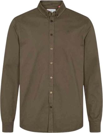 Kronstadt Heren, Overhemden, Groen, Maat: 3XL